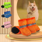 Dog Shoes Non Slip Adjustable Paw Boots