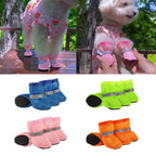Dog Shoes Non Slip Adjustable Paw Boots