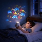 Rotating LED Projector Lamp