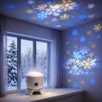 Rotating LED Projector Lamp