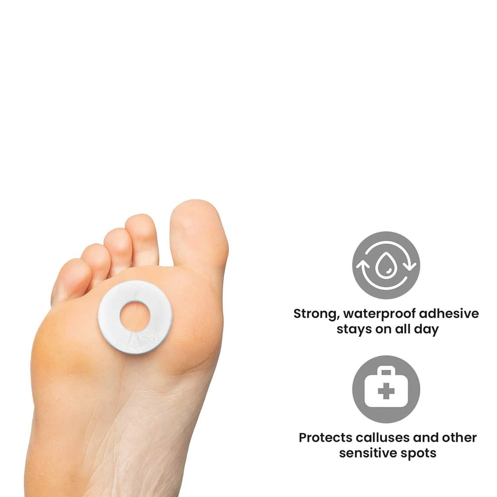 24-Pack: Waterproof Comfortable Pain Relief Corn Cushions Toe And Feet Treatment Pads