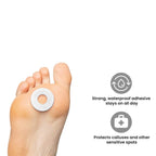 24-Pack: Waterproof Comfortable Pain Relief Corn Cushions Toe And Feet Treatment Pads