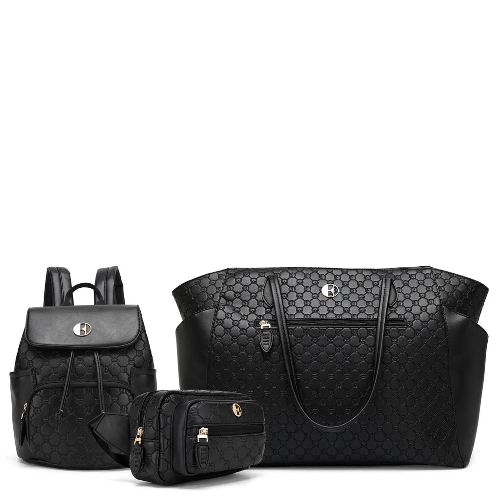Compass Backpack, Weekender & Crossbody Set
