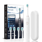 Electric Toothbrush Sonic Cleaning Rechargeable Travel Set