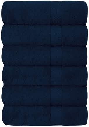 6-Piece Hotel & Spa 100% Cotton Bath Towel Set
