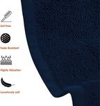 6-Piece Hotel & Spa 100% Cotton Bath Towel Set