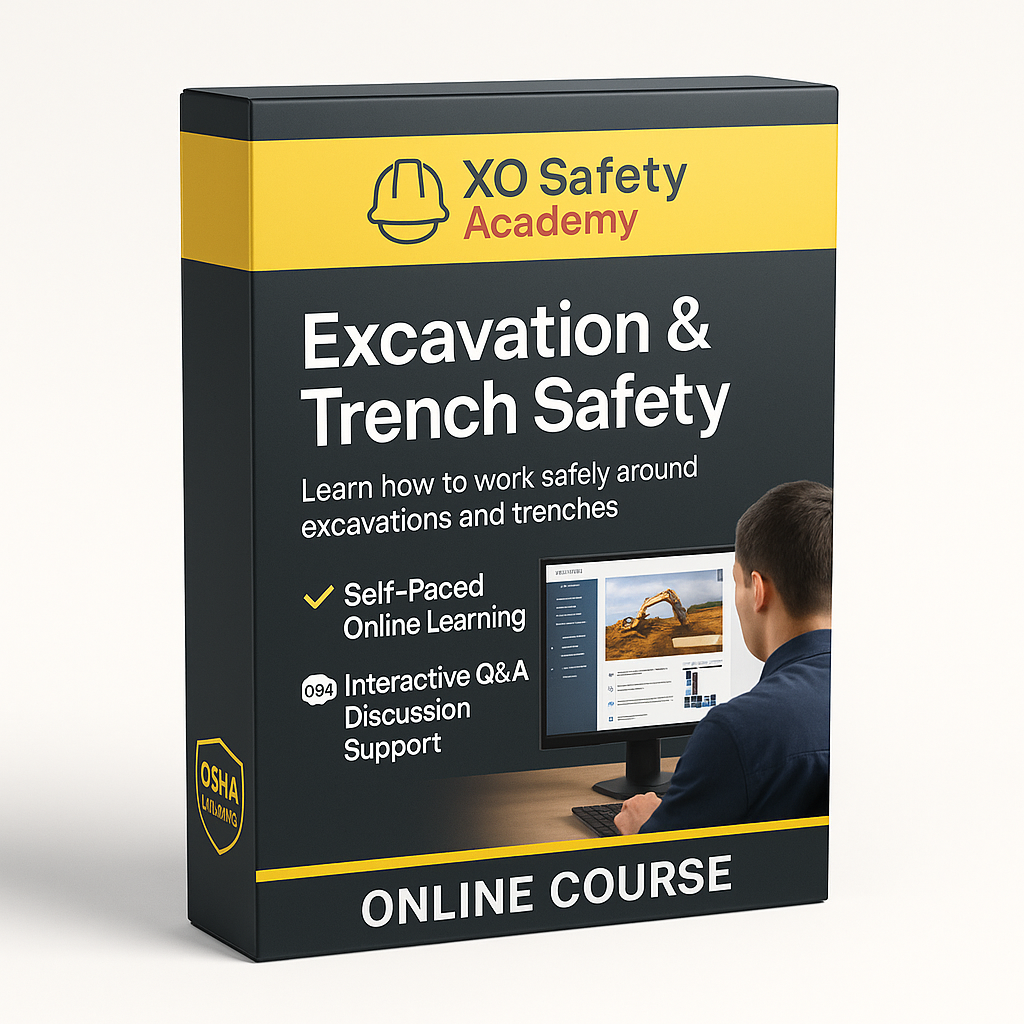 Excavation & Trench Safety Online Course