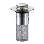 Retractable sink stopper to prevent odors
