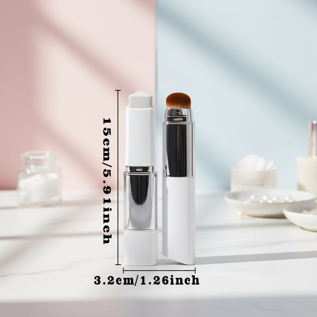 Foundation Stick Color Changing Hydrating Cream Makeup Soft Brush