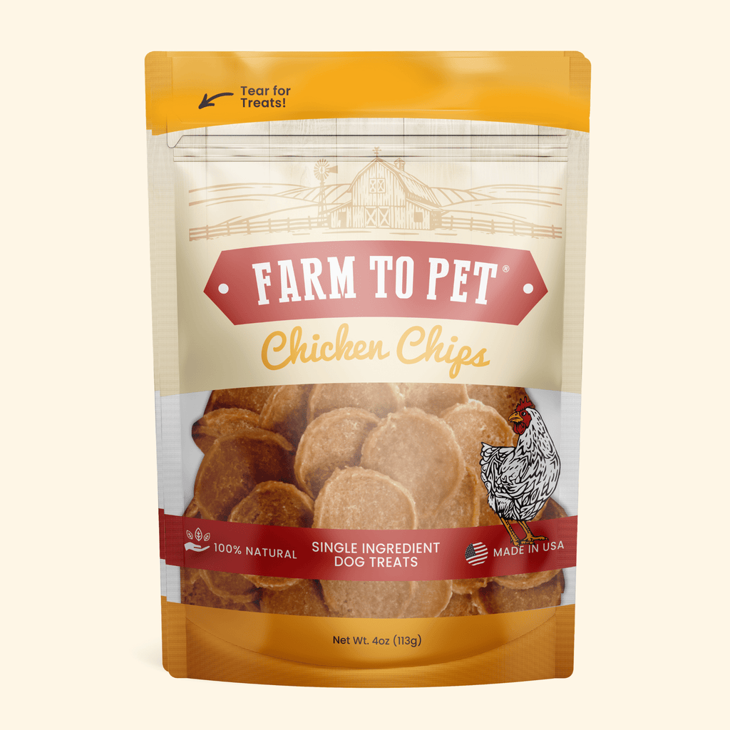 Chicken Chips for Dogs - All-Natural Single-Ingredient Treats