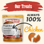 Chicken Chips for Dogs - All-Natural Single-Ingredient Treats