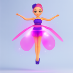 Flying Fairy Princess Toy LED Lights Hand Sensor Kids