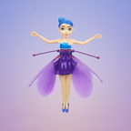 Flying Fairy Princess Toy LED Lights Hand Sensor Kids