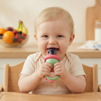 Baby Fruit Feeder with Silicone Teether