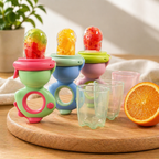 Baby Fruit Feeder with Silicone Teether