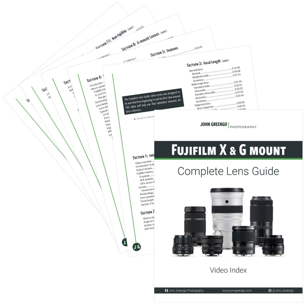 Fujifilm X & G mount: Complete Lens Guide