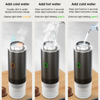 Wireless Espresso Coffee Machine Portable 3 in 1 Coffee Maker with Capsule and Powder