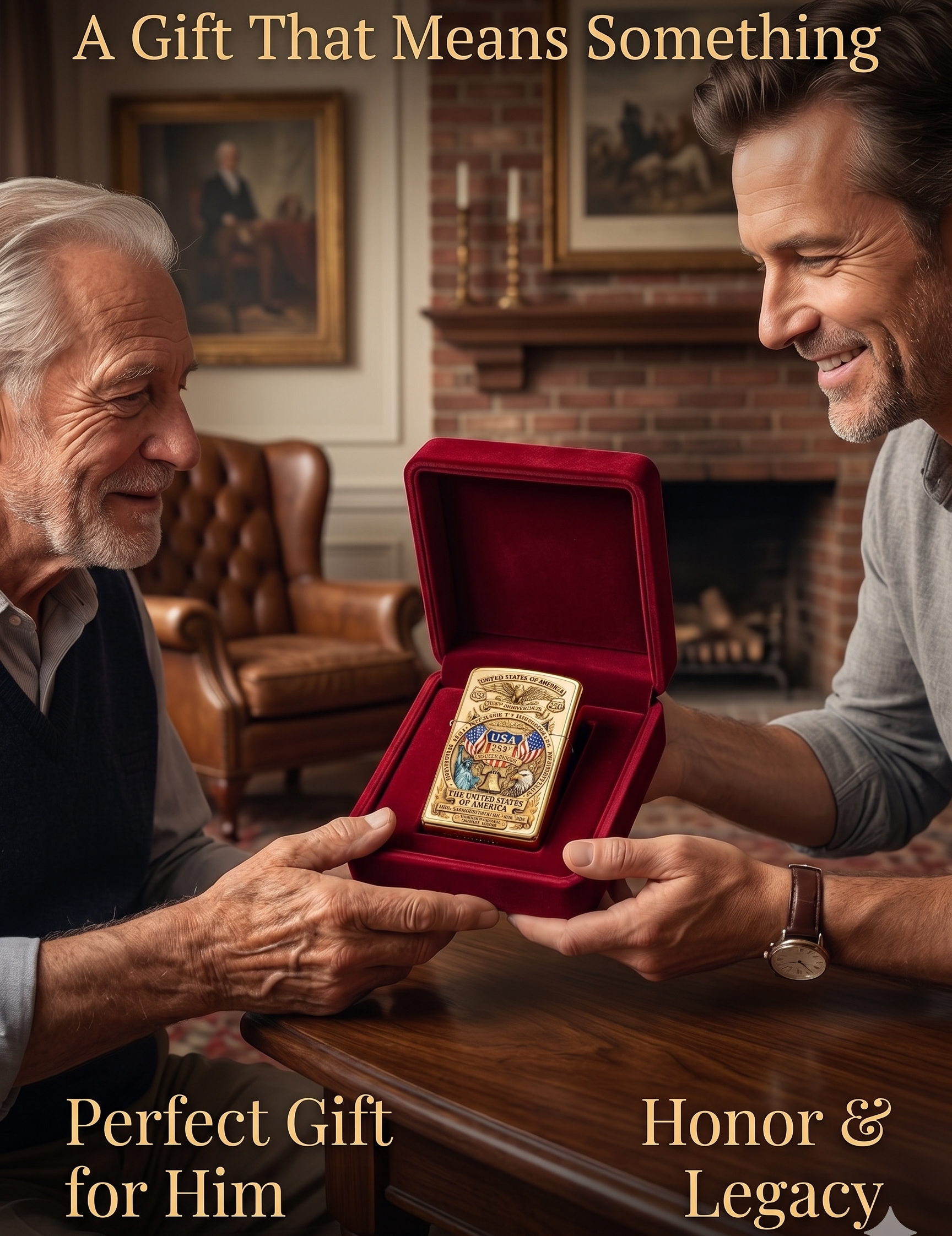USA 250th Anniversary Lighter
