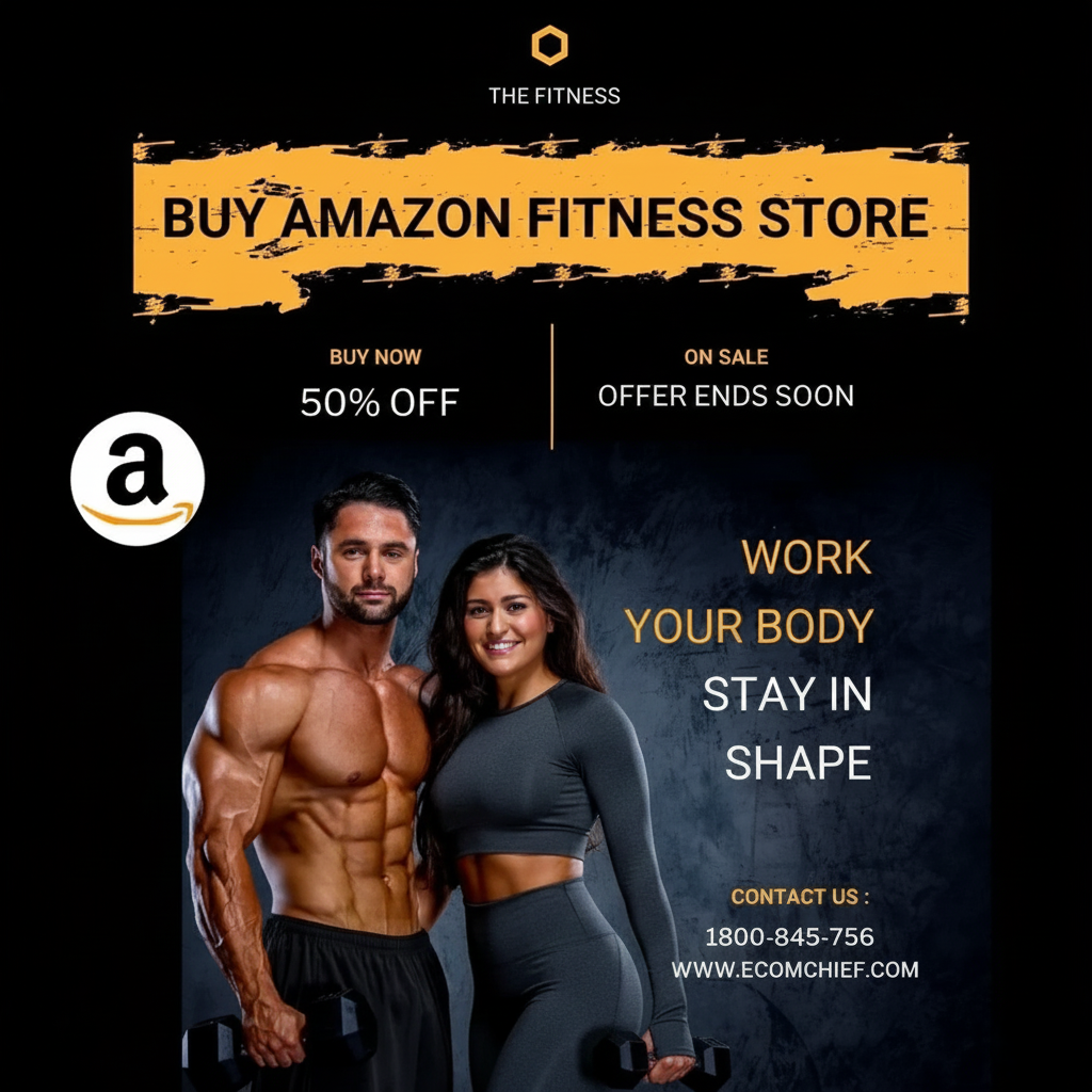 Buy Amazon Health & Fitness Store: Ready-Made Affiliate Business (Price Doubled Due to Demand)
