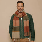 Men's Retro Lapel Zipper Breast Pocket Suede Jacket