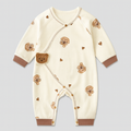 Bear Print Baby Footie Sleepsuit
