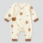 Bear Print Baby Footie Sleepsuit