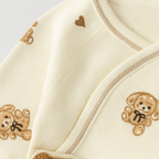 Bear Print Baby Footie Sleepsuit