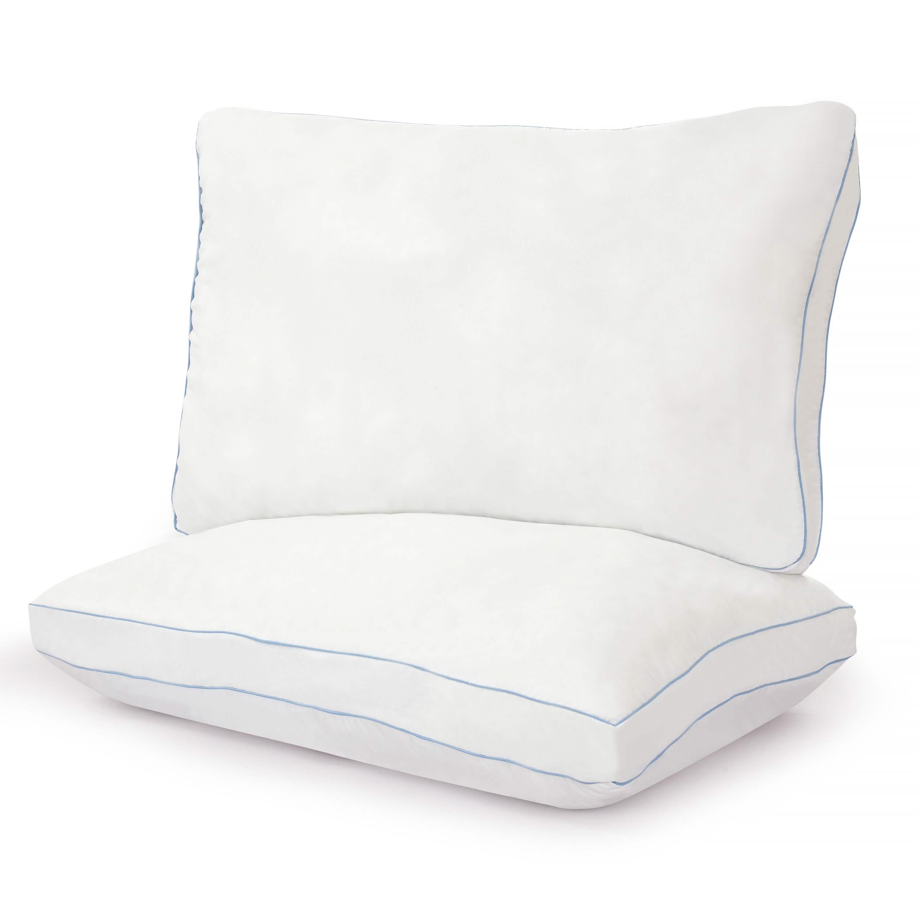2-Pack: Royale Linens  Gusseted Pillows Soft Hotel Quality