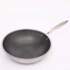 Non-Stick Stainless Steel Frying Pan
