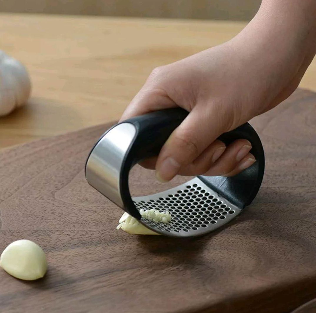 Stainless Garlic Press