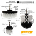 Drill Brush Pad Sponge Kit