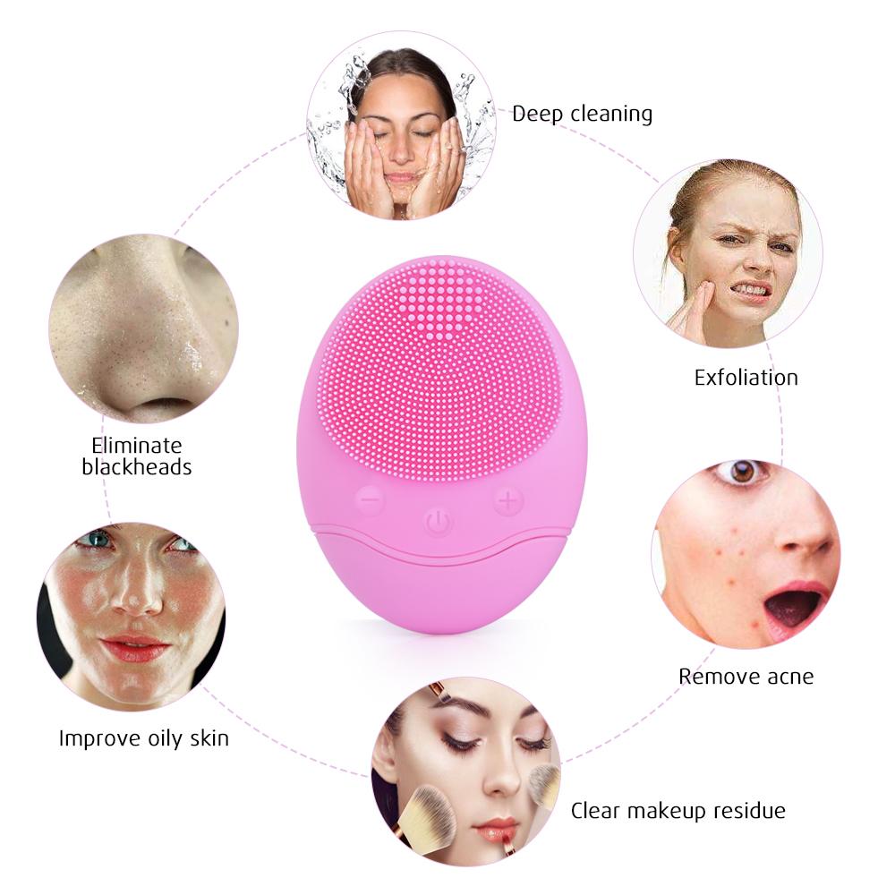 Electric Face Cleansing Brush
