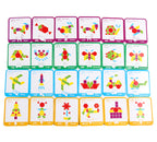 Colorful Wooden Puzzle Set