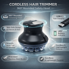 Hair Trimmer Cordless Electric Clipper 360 Safe Grooming Tool