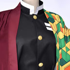 Halloween Costume Anime Haori Mask Cosplay Outfit