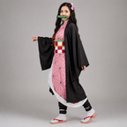 Halloween Costumes Anime Kimono Cosplay Outfit Set