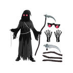Halloween Costumes Grim Reaper Hooded Robe Set