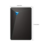 Hard Drive Portable External USB Storage Device Slim Design