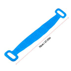 Long silicone bath brush