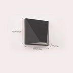 Modern Black LED Wall Light | 5W Waterproof Aluminium Outdoor Lamp