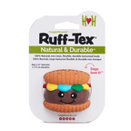 Big Buns Foodies Hamburger Ruff-Tex® Latex Ball Dog Toy