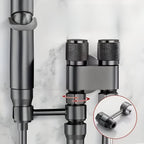 Revolutionary toilet shower faucet