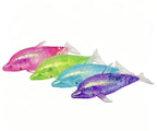 Glitter Dolphin Sugar Squishy | Sensory Fidget Toy | Glitter Stress Relief Squishy