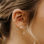 Sophie Baguette Diamond Ear Cuff