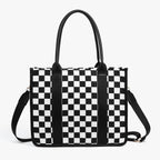 Dallas Checkered Tote