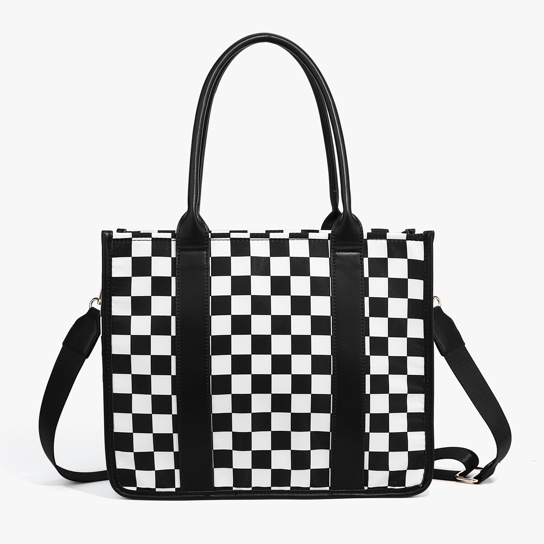 Dallas Checkered Tote