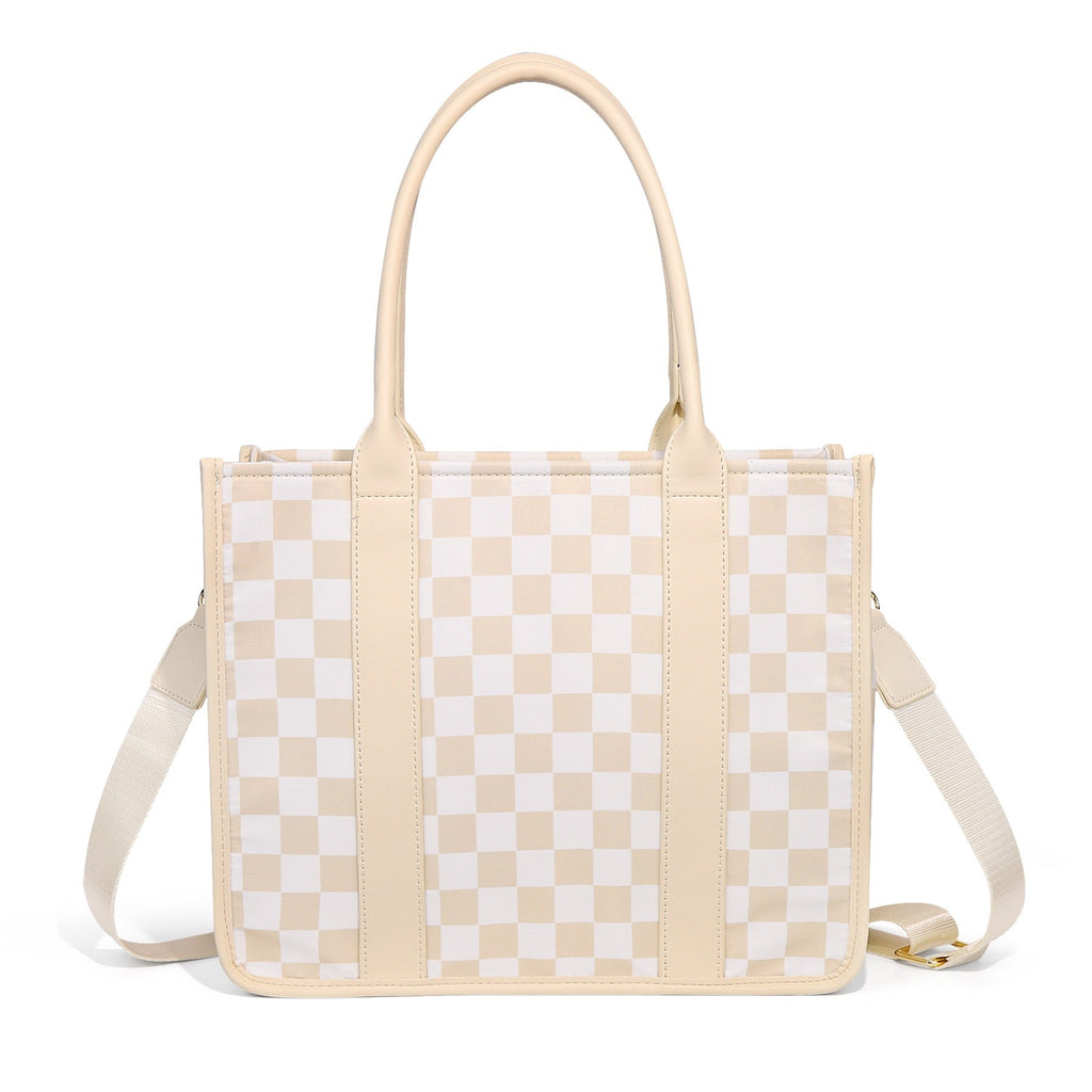 Dallas Checkered Tote