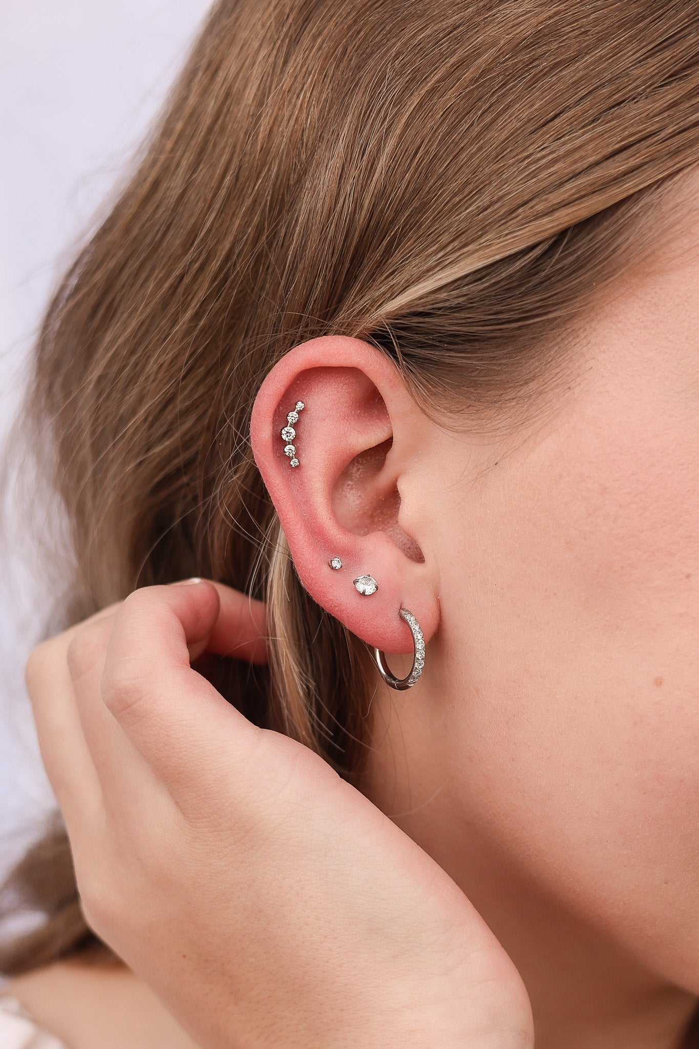 Crystal Flat Back Stud