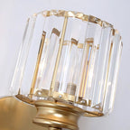Crystal Wall Light | Modern Glass & Iron Sconce