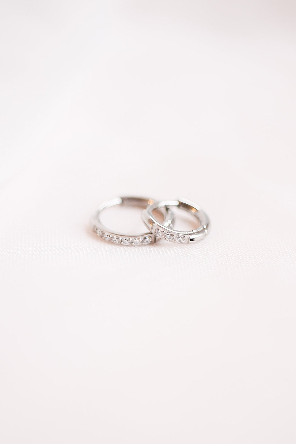 Micro Crystal Hoop